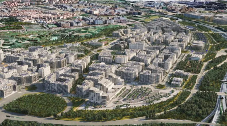 Valdecarros: nuevo barrio de Madrid de la vivienda urbana