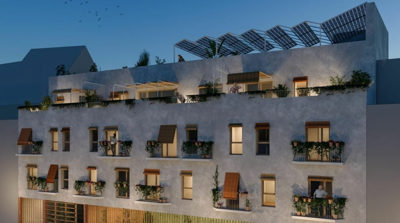 Covivienda Ecológica Edificio Pirita