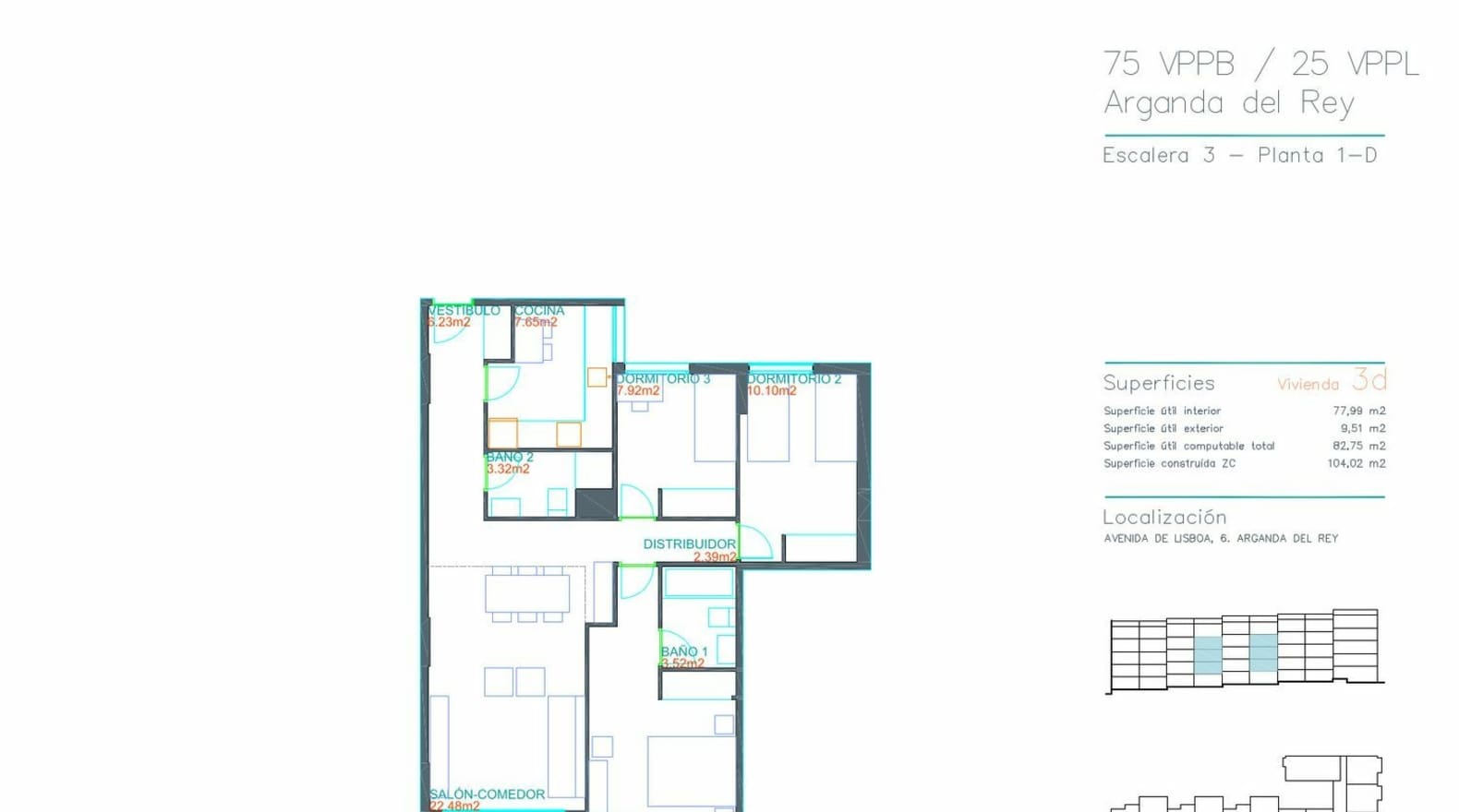 Apartamento nuevo con 3 habs. en Residencial Castillo del Álamo ...