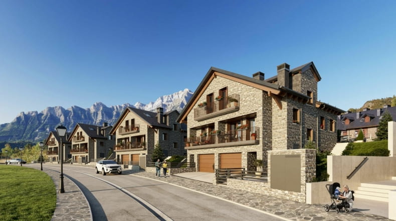 Pyrenaica Premium Homes en calle El Bujicar 28 – 30, Tramacastilla de Tena