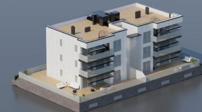 Nuevo edificio de viviendas en Arbaizenea