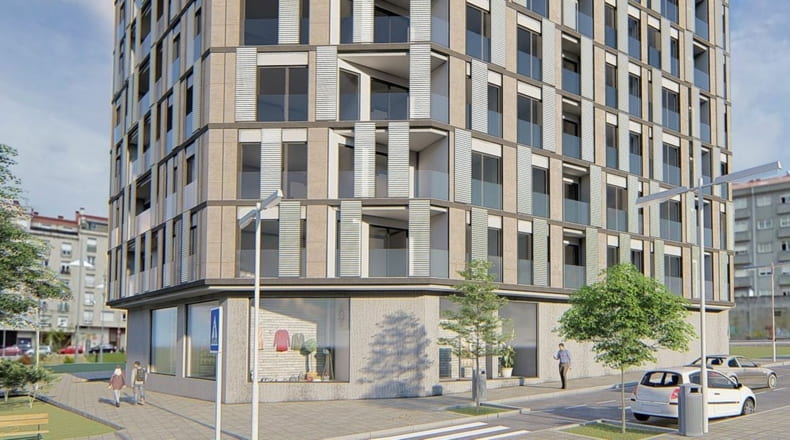 Apartamentos(3) - Edificio de 40 viviendas Parque Amalia Álvarez