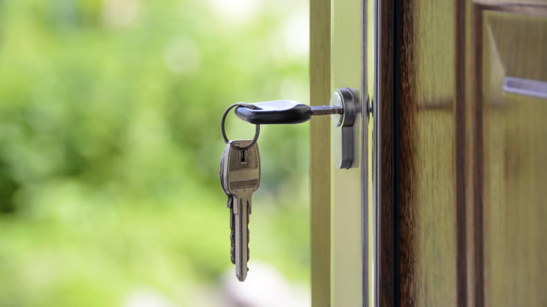 Imagen de las llaves de casa uno de los elementos más importantes para la seguridad en casa