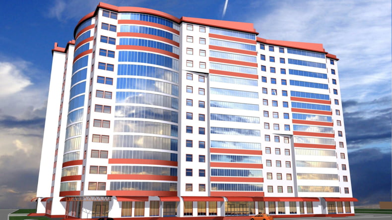 Imagen de una promoción de obra nueva, con casas a declarar cuando se compren