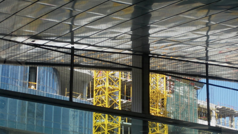 Imagen de una casa en construcción en seco