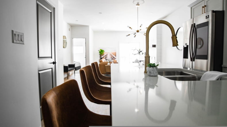 Imagen del interior de una casa en alquiler