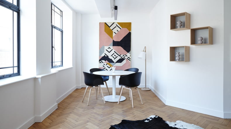 Imagen del interior de una casa para desocupar siendo vivienda de obra nueva