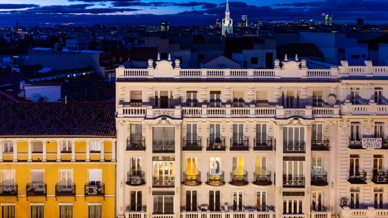 Imagen del mercado de casas de obra nueva de Madrid