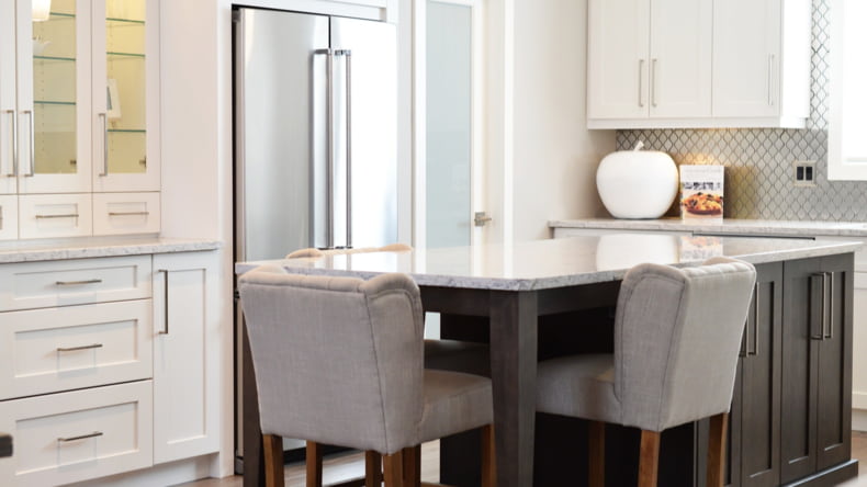 Imagen del interior de una casa en la que se solicitó una hipoteca de la vivienda de obra nueva sobre plano