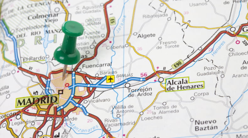 Mapa de Madrid